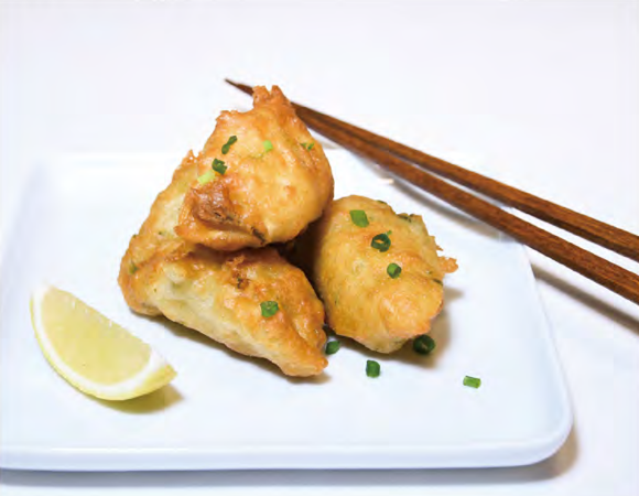 Chicken Gyoza : Gyoza tempura